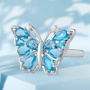 NEW DayDreamer Butterfly Ring Collection - 925 Sterling Silver Ring